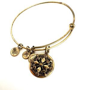 Alex and Ani Compass Bracelet - Bronze Tone